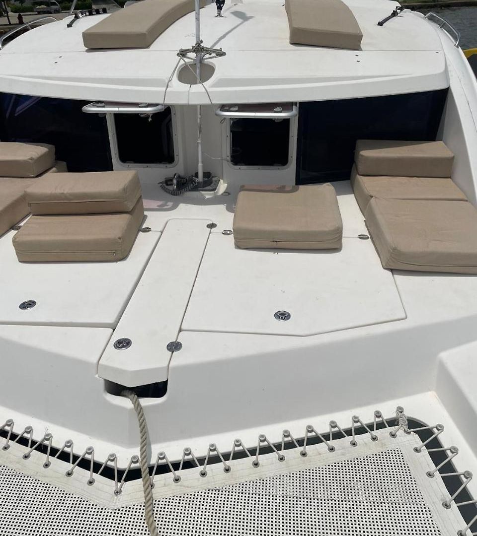 Catamaran In Bay *