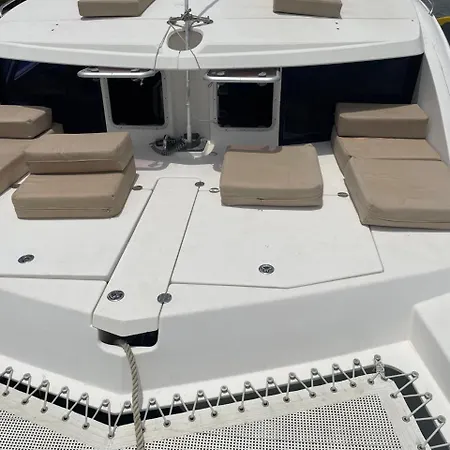 Catamaran In Bay *