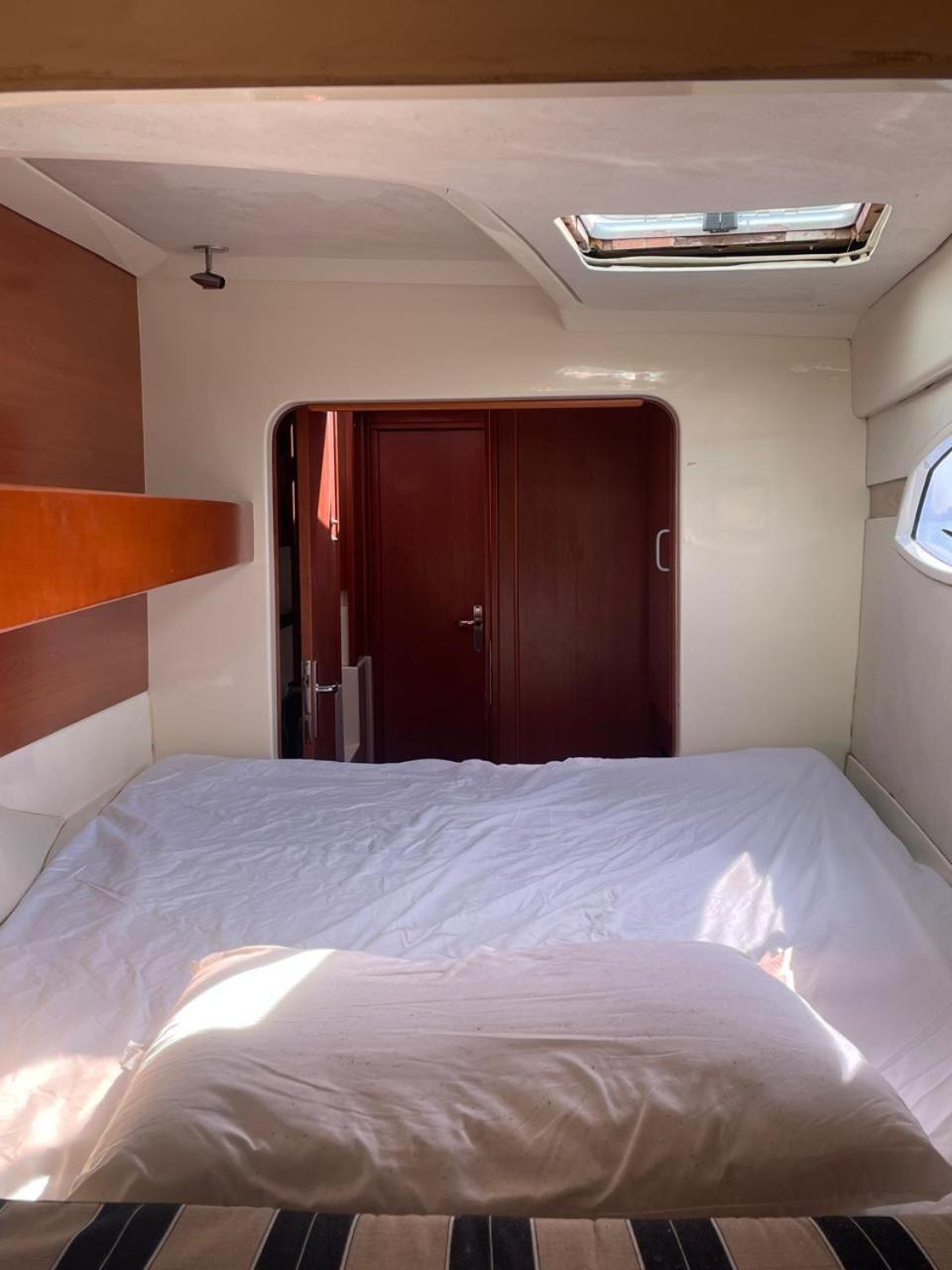 Catamaran In Bay Botel