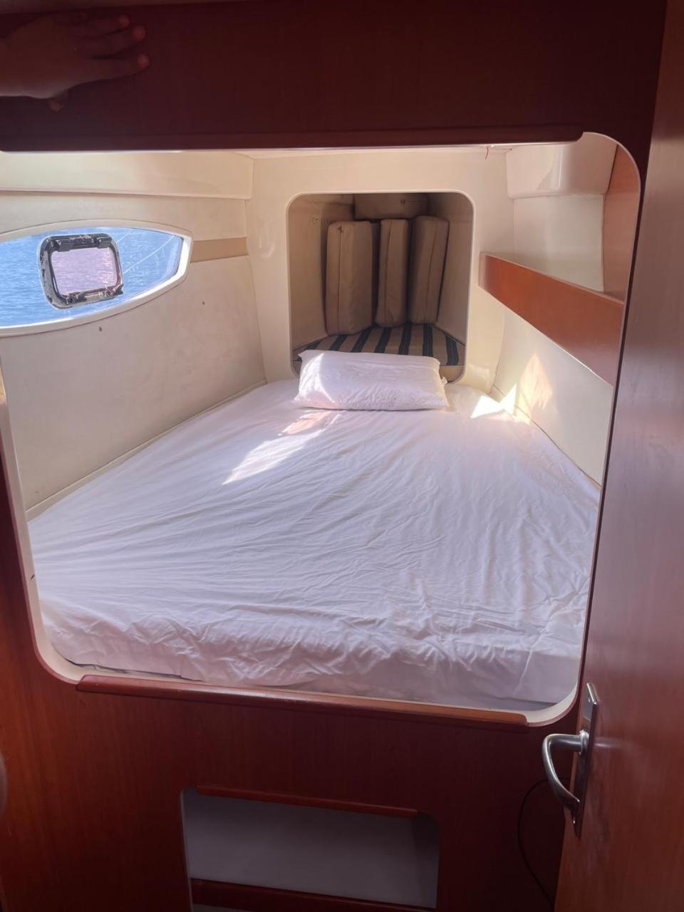 Catamaran In Bay Botel