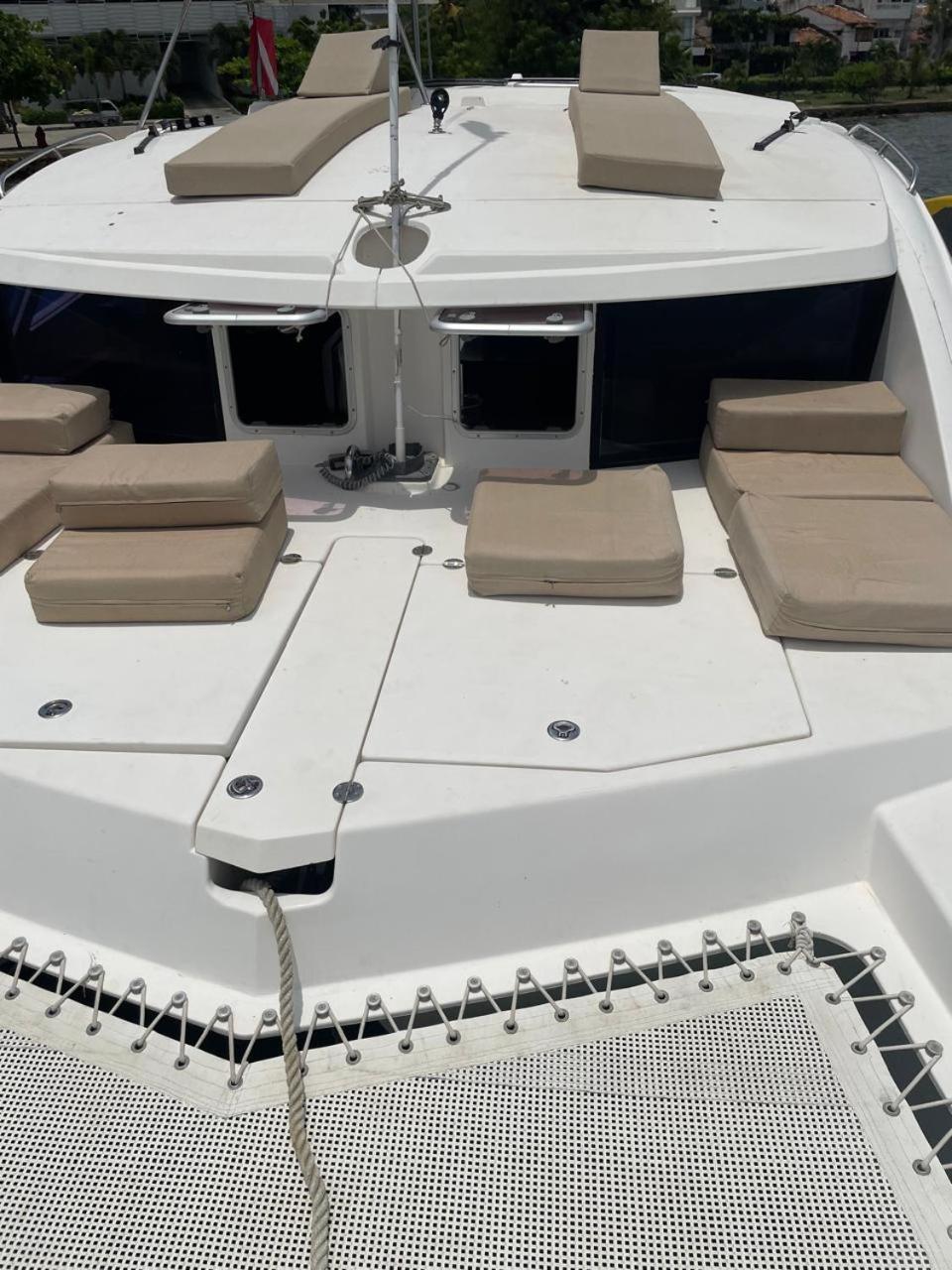 Catamaran In Bay *